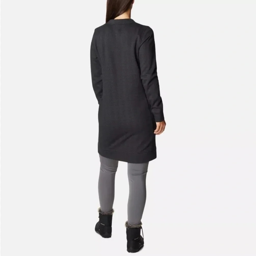 NWT Columbia Lodge Sweater Dress Gray XS Long Sleeve - Picture 2 of 12